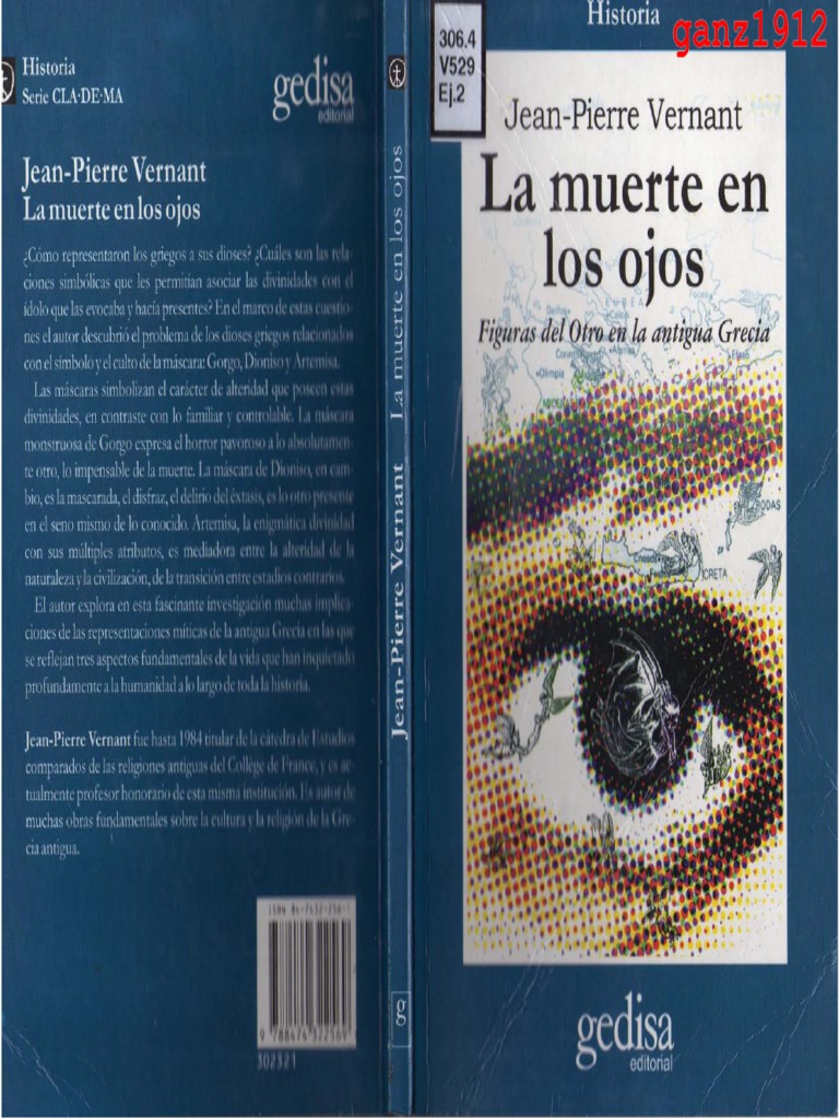 la muerte en los ojos jean-pierre vernant
